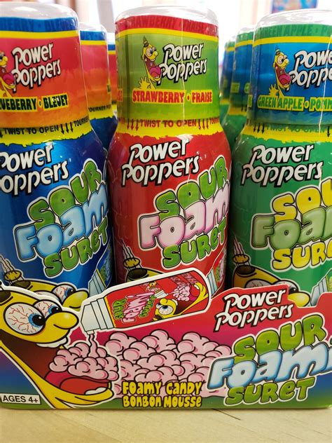 Power Poppers Sour Foam - Crowsnest Candy Company