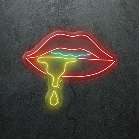 Get The Lips Neon Sign At The Best Rates Neonlife