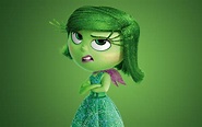 1600x900 resolution | Inside Out Disgust with green background HD ...