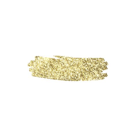 Gold Glitter Brush Stroke 9591079 Png