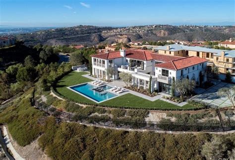 23 Million Newly Built Mansion In Newport Coast California Homes Of