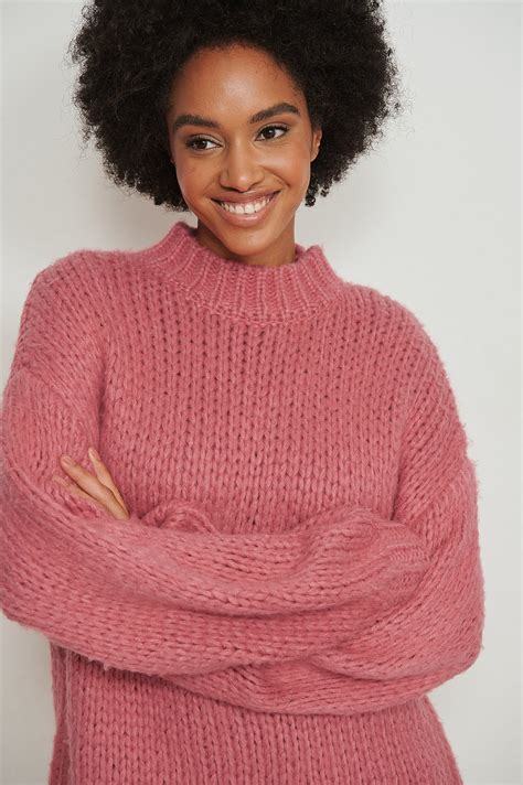 Kártérítés Lazítsa Meg A Temperamentumot Fityeg Pink Chunky Sweater