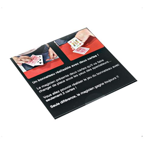 Learn the trick that fooled former us president george w. Achat du tour de magie two card monte, transposition de cartes facile