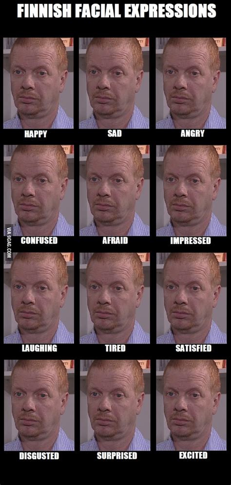 Some Finnish Facial Expressions 9gag