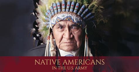 Native Americans The United States Army