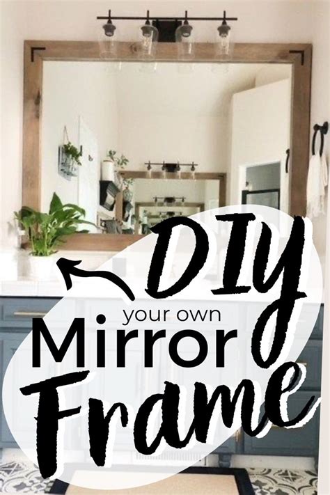 The Easiest Way To Instantly Up Your Bathroom Decor Game Is To Install A Mirror Frame