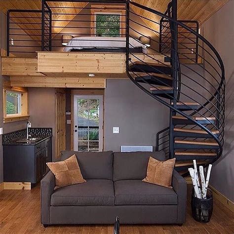 Would You Want A Spiral Staircase Tiny House Living Tiny House