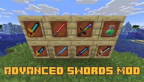 Advanced Swords Mod необычные мечи
