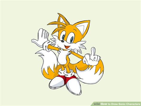 4 Ways To Draw Sonic Characters Wikihow