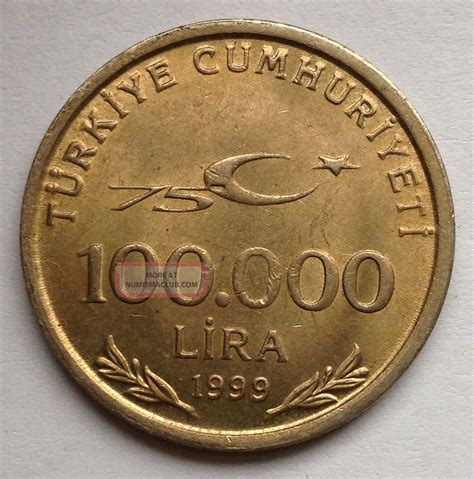 L45 Turkey 100 000 Lira 1999