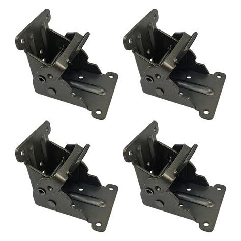 4pcs Collapsible Support Frame Self Locking Hinge Table Leg Fittings