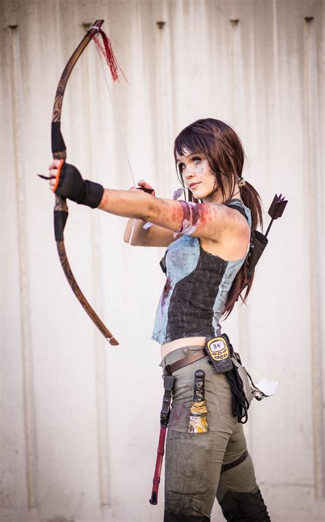 Lara Croft From Shadow Of The Tomb Raider Cosplay Made And Modelled By