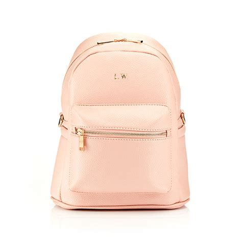 Personalised Pebble Backpack Bag Nude Ha Designs Ltd