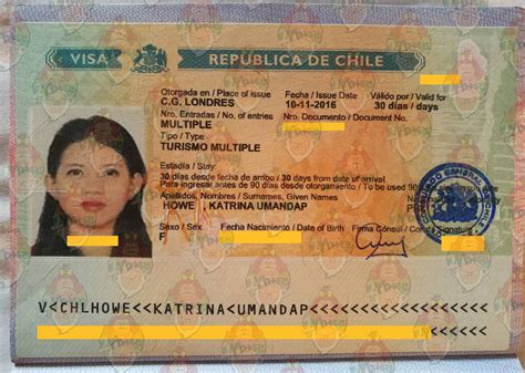 How To Apply For Chile Tourist Visa With Philippines Passport Chile Visa For Filipinos