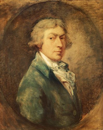 Self Portrait Thomas Gainsborough As Art Print Or Hand
