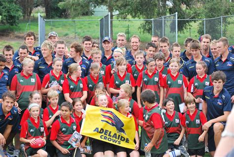 52 adelaide crows community camp premium high res photos. Crows Community Camp | The Adelaide Crows team was ...