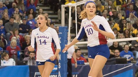 Kansas Volleyball Hoping For Breakthrough Against Nebraska In Final Four The Wichita Eagle