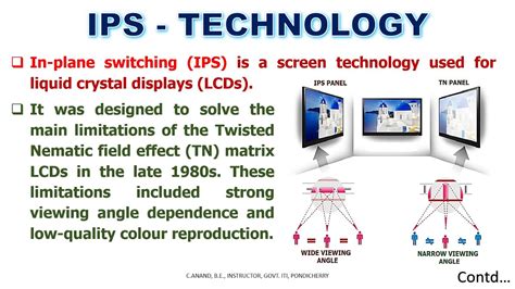 Ips Display Ips Panel Construction Principle Working Advantages