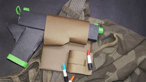 Learn craft projects that are fun for the whole family. |DIY| How To Make a Paper Gun Holster-Easy -Tutorial-By Dr ...