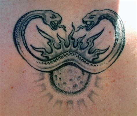 What does a japanese snake tattoo mean? Double-headed Snake Tattoo | Flickr - Photo Sharing!