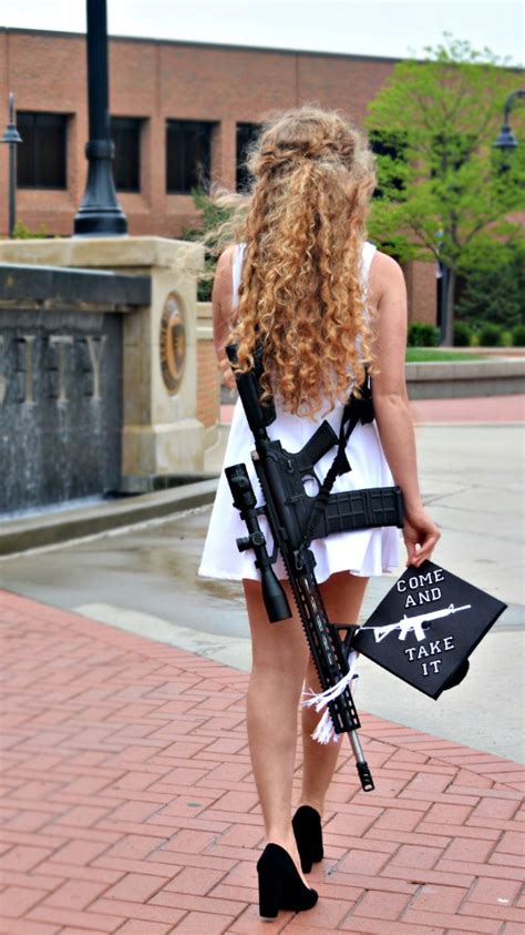 ‘you Go Girl” Kent State Grad Gets National Attention For Viral Gun Toting Photos