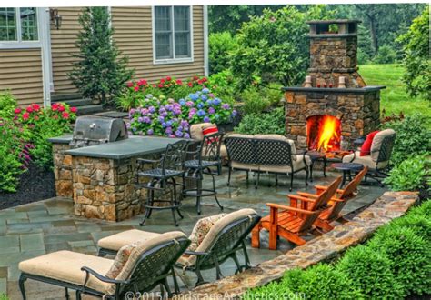 Pin By Ela On Moje Patio Outdoor Fireplace Patio Backyard Fireplace