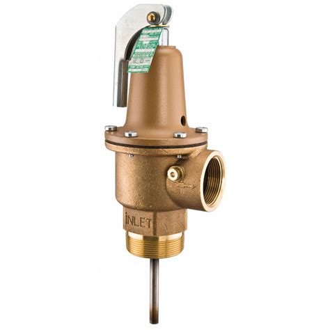 342 075210 2 Watts Pressure And Temperature Relief Valve Inlet Size 2