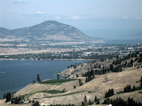 Pentictonbritishcolumbia Okanagan Lake Vancouver Canada