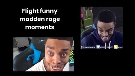 Flight Reacts Funny Madden Rage Part 1 Youtube