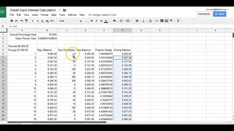 The expiration date is printed on your card — it's found below the credit card number in a month and year format. Credit Card Interest Calculation - YouTube