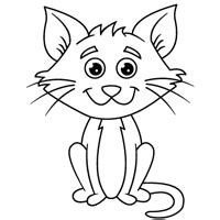 Psy i koty + naklejki w księgarni internetowej tantis.pl ⭐ szybka wysyłka! Kiddoland | Gry edukacyjne dla dzieci: Kolorowanka Kot