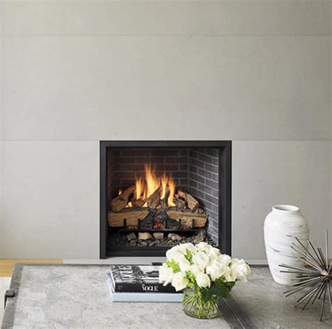 A Modern Minimalist Fireplace Surround Contributes To The Quiet