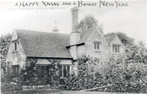 The Hale Grammar School Building Richard Halehertford Grammar School