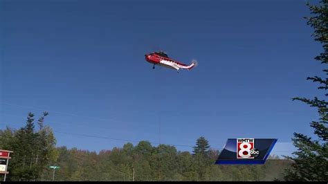 Helicopter Helps Bring New Ski Lift To Sunday River