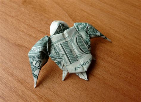 Dollar Bill Origami Sea Turtle By Craigfoldsfives On Deviantart