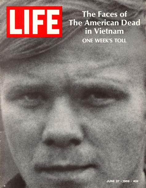 Faces Of The American Dead In Vietnam Life Magazine June 1969