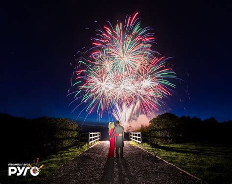 Professional Wedding Fireworks Display The Priory Cottages Wetherby Wedding Fireworks