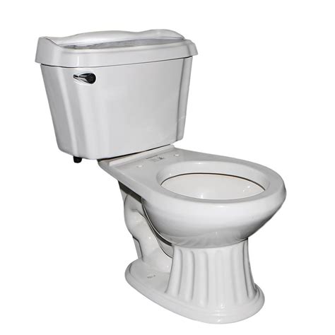 Mancesa The Windsor 2 Piece 16 Gpf Single Flush Round Bowl Toilet