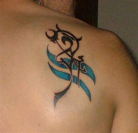 cool aquarius tribal tattoo  tribal