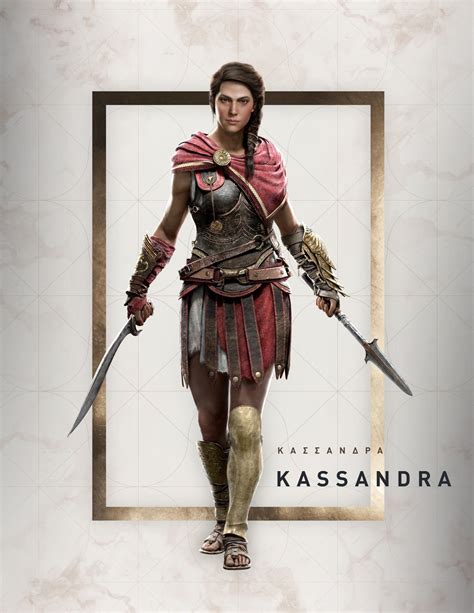 Kassandra The Assassin Assassins Creed Outfit Assassins Creed Artwork