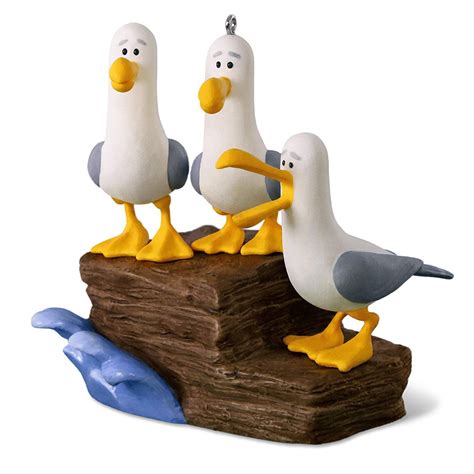 Hallmark Disneypixar Finding Nemo Mine Mine Mine Seagulls Ornament