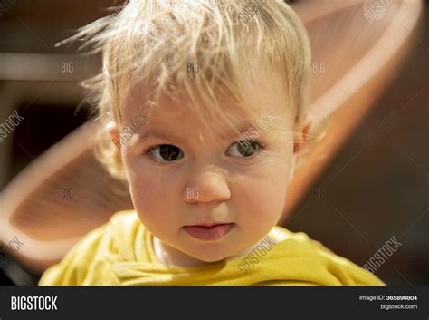 Cute Baby Girl Blond Image And Photo Free Trial Bigstock