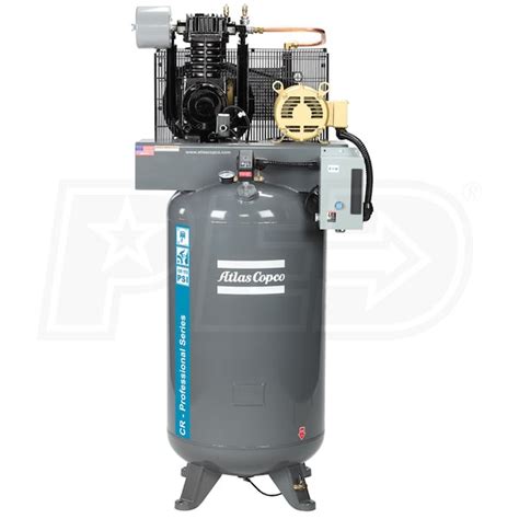 Atlas Copco Cr5 Ts Professional 5 Hp 80 Gallon Two Stage Air Compressor
