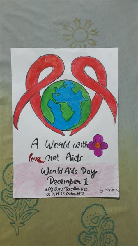 world aids day poster india ncc