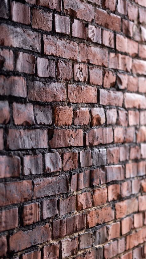 Download Wallpaper 1080x1920 Wall Bricks Relief Texture Samsung