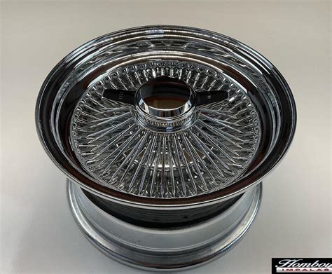 Set Of 4 13x7 Wire Wheel Rims 100 Spoke Standard With 5