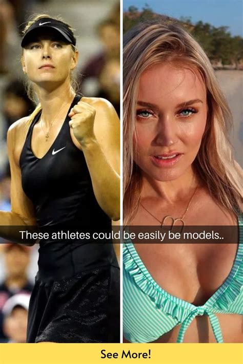 Stunning Female Athletes Who Could Easily Be Models Female