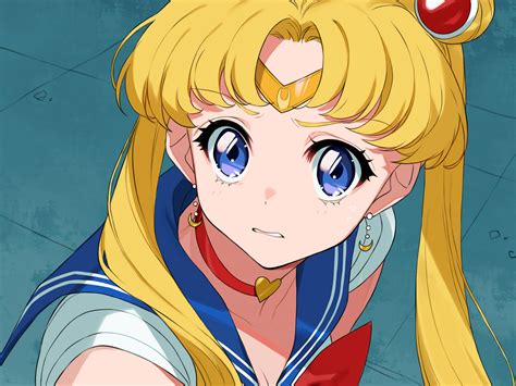 455429 2d Tsukino Usagi Artwork Twintails Digital Art Anime Sailor Moon Madyy Blonde