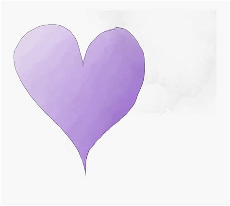 Purple Heart Png Lavender Purple Heart Png Free Transparent Clipart