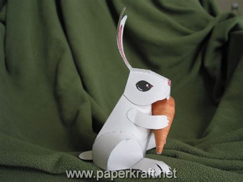 Easter Bunny Papercraft ~ Free Papercraft Paper Model